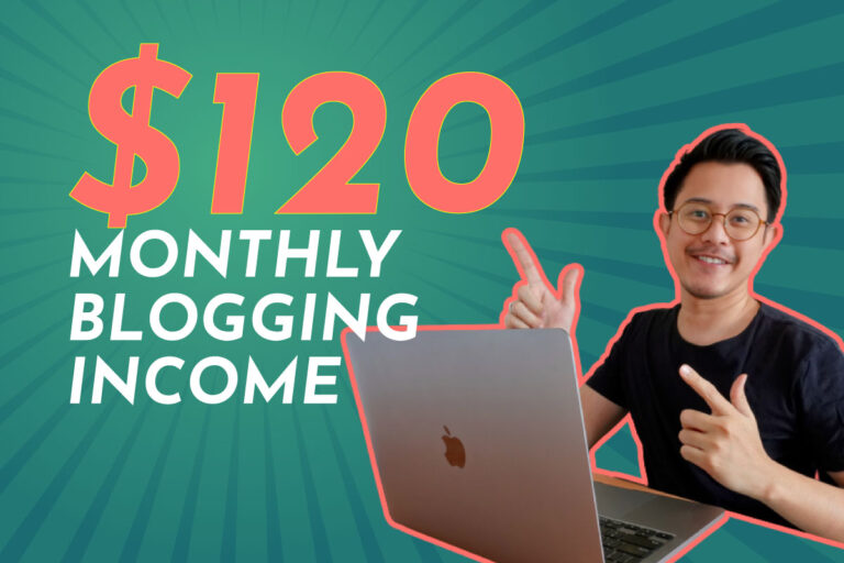 $120 a Month from Blogging – My 1st Year Income Report