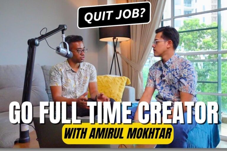 Quit Kerja & Go Full-Time Content Creator? Amirul Mokhtar